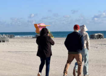 Una ola de frío ártico afecta a Miami Beach: la ciudad amaneció con las temperaturas más bajas desde 2010