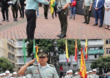 CEREMONIA DE TRANSMISIÓN DE MANDO EN LA POLICÍA METROPOLITANA DE PEREIRA