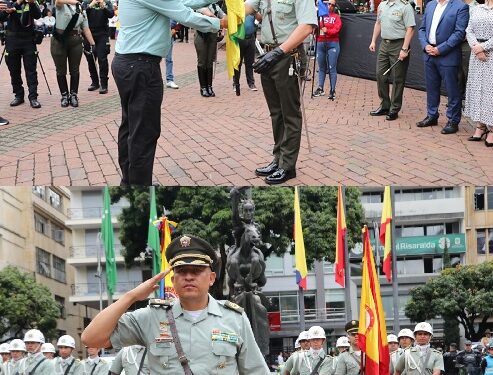 CEREMONIA DE TRANSMISIÓN DE MANDO EN LA POLICÍA METROPOLITANA DE PEREIRA