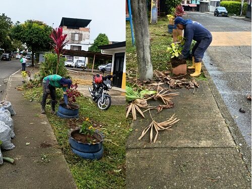 SECRETARÍA DE INFRAESTRUCTURA INTERVIENE EL PARQUE BELLA SARDI EN CONSOTA