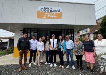 Alcaldía de Pereira avanza con obras de mejoramiento en sedes comunales y escenarios deportivos de la ciudad