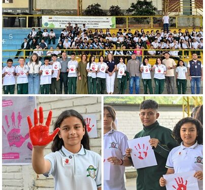 PEREIRA LEVANTA SUS MANOS ROJAS POR LA NIÑEZ Y LA PROTECCIÓN DE SUS DERECHOS
