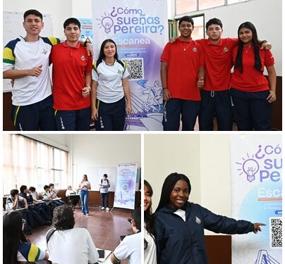 Prospectiva Pereira 2054 sigue llegando a los colegios para construir la ciudad del futuro con la voz de los jóvenes