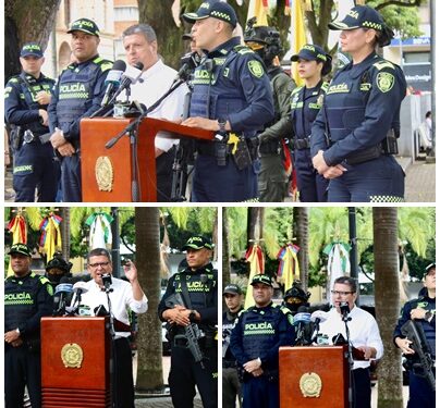 Policía Metropolitana con el respaldo de la Alcaldía de Pereira logró contundentes resultados en materia de seguridad ciudadana