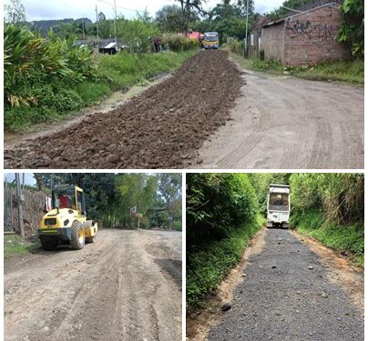 MAQUINARIA AMARILLA GARANTIZA LA MOVILIDAD RURAL EN LOS DISTRITOS ORIENTE Y SUR
