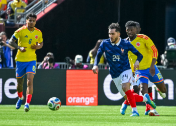 Goleada de la selección de Francia a Colombia en el último partido de la fecha FIFA de marzo: así fue el encuentro en Estados Unidos