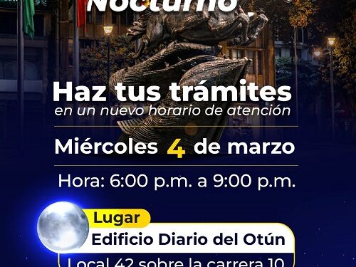 ESTE MIÉRCOLES 4 DE MARZO HAZ TUS TRÁMITES DEL SISBÉN EN HORARIO NOCTURNO