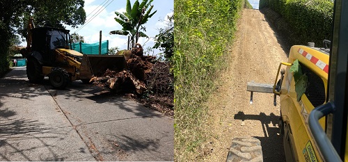 LA MOVILIDAD ESTÁ GARANTIZADA EN LA ZONA RURAL DE PEREIRA CON LOS DISTRITOS DE MAQUINARIA