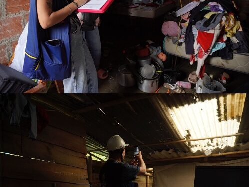 DIGER Pereira cintínúa atendiendo emergencias por vendavales y colapso estructural en la ciudad