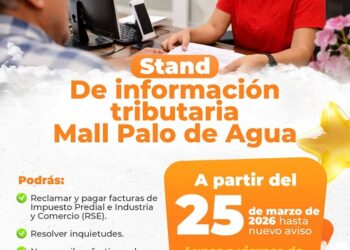 ATENCIÓN TRIBUTARIA EN El MALL PALO DE AGUA