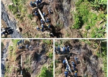 Incendio de capa vegetal causado por un tercero, afectó tramo de red de 16” y dejó sin servicio cerca de 28.000 habitantes de la Comuna del Café