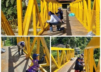 SECRETARÍA DE INFRAESTRUCTURA INTERVINO EL PUENTE LA COQUETA, EN LA VÍA A LA FLORIDA