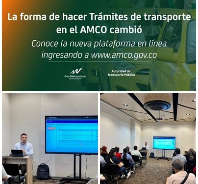 AMCO lanza nueva plataforma virtual de trámites de transporte y movilidad