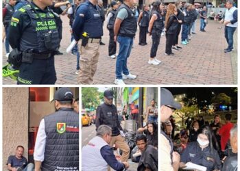 Alcaldía de Pereira tiene presencia continua de Gestores de Convivencia en las calles céntricas de la ciudad