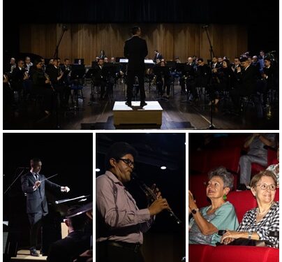 Asistentes al concierto del mes de la Banda Sinfónica de Pereira, hicieron un recorrido musical desde lo clásico, hasta lo tradicional