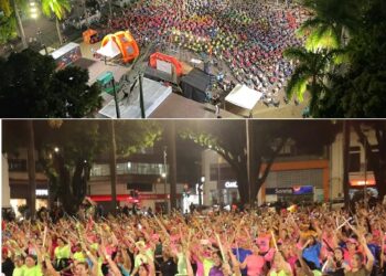 + MOVIMIENTO + VIDA: Pereira celebró el Día Mundial de la Actividad Física con una jornada de stick aeróbico y rumba aeróbica