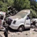 En video|Así se vio el momento exacto de la explosión del atentado en Cajibío, Cauca: asustó a conductores que estaban en el trancón