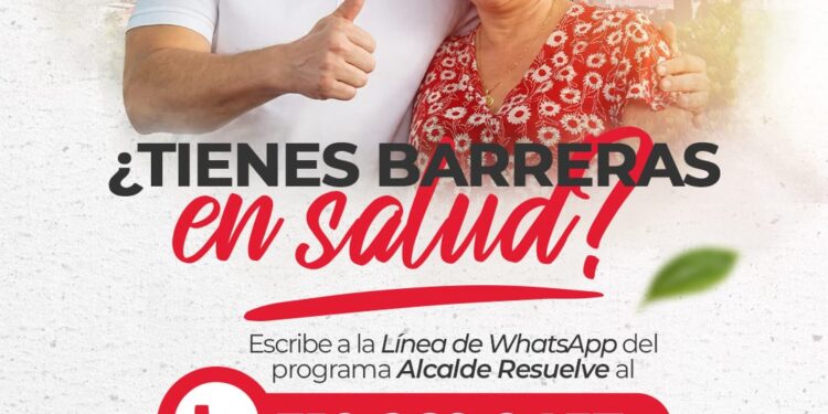¿TIENES BARRERAS PARA ACCEDER A SERVICIOS DE SALUD? ENCUENTRA AYUDA CON EL ALCALDE RESUELVE