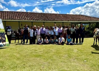 Pereira primera ciudad del país en implementar intervención psicosocial con mulares, por el bienestar emocional de los estudiantes