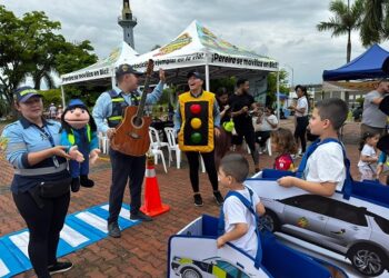 CON UN LLAMADO A LA CONCIENCIA Y UN HOMENAJE A LA VIDA, INICIÓ LA SEMANA DE LA SEGURIDAD VIAL EN PEREIRA Y SU ÁREA METROPOLITANA