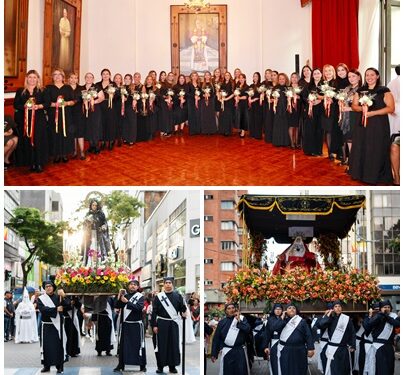 SOLEMNE ACOMPAÑAMIENTO A LA PROCESIÓN DE LA VIRGEN DE LA SOLEDAD