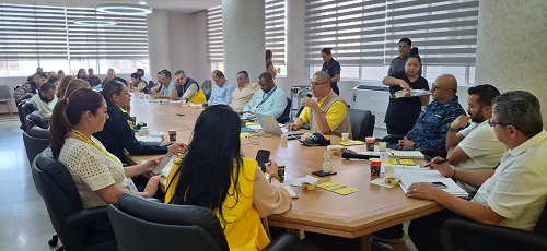 Autoridades electorales, Policía y Alcaldía, ajustan últimos detalles para la primera vuelta presidencial