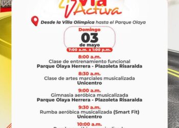 VIA ACTIVA, DOMINGO 03 DE MAYO DE 2026