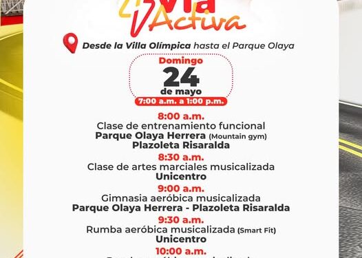 VÍA ACTIVA, DOMINGO 24 DE MAYO DE 2026