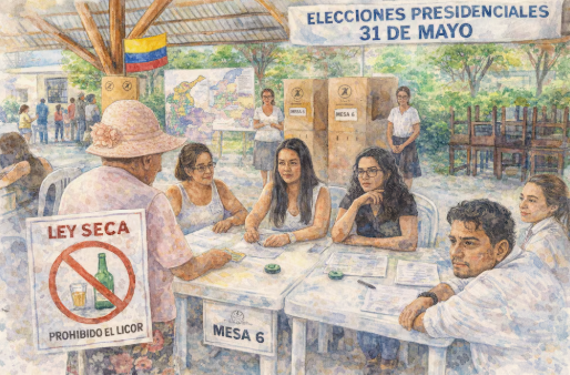 Ley Seca por elecciones presidenciales del 31 de mayo: fechas y multas de hasta $1,8 millones en Colombia