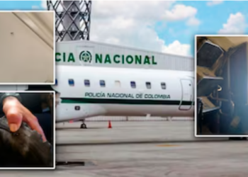 Avión de la Policía Nacional fue atacado en Norte de Santander, hay tres uniformados heridos y ofrecen $100 millones por información