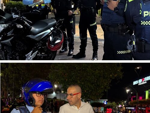 35 motocicletas y cinco carros fueron inmovilizados en un operativo en la Avenida Circunvalar