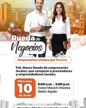 PEREIRA ABRE OPORTUNIDADES REALES