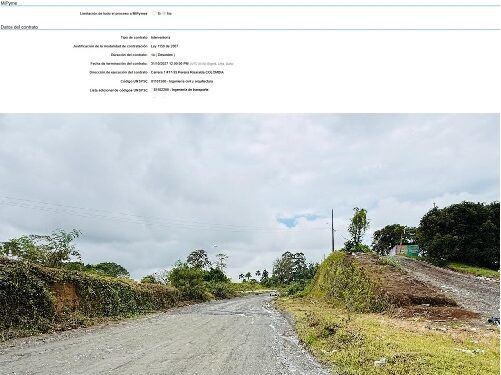 AVANZA CONCURSO DE MÉRITOS PARA LA INTERVENTORÍA DE OBRA DE LA AVENIDA LOS COLIBRÍES FASE I
