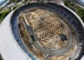 OBRAS DEL ESTADIO HERNÁN RAMÍREZ VILLEGAS YA SUPERAN EL 60%