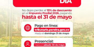 ¡MAÑANA VENCE EL DESCUENTO DEL 15% EN EL IMPUESTO PREDIAL 2026!