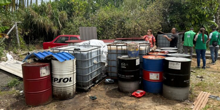 La CARDER suspendió el almacenamiento de residuos peligrosos en un predio de Pereira