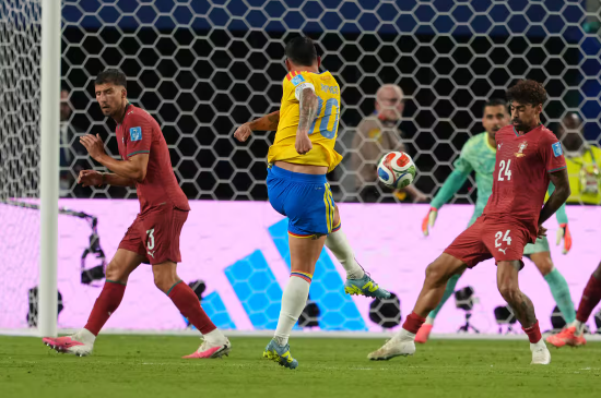 Colombia rozó el triunfo con Portugal: un gol anulado dejó el empate y confirmó su rival