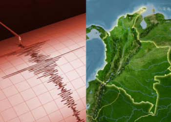 Cinco sismos sacudieron a Colombia durante la madrugada de este domingo 28 de junio; el más fuerte alcanzó una magnitud de 4,3