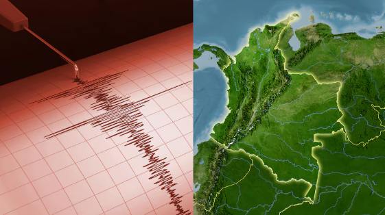 Cinco sismos sacudieron a Colombia durante la madrugada de este domingo 28 de junio; el más fuerte alcanzó una magnitud de 4,3