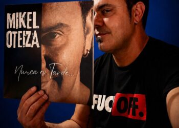 Mikel Oteiza presenta Nunca es tarde, un álbum en vinilo que une optimismo, emoción, música y magia.
