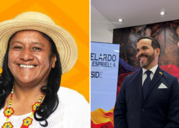 Aida Quilcué cuestionó la posesión presidencial de Abelardo de la Espriella en Cali: “Nunca han defendido los derechos humanos”