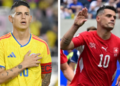 Colombia vs Suiza: hora y dónde ver el partido de octavos de final del Mundial 2026