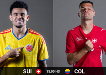 Colombia vs. Suiza EN VIVO: la Tricolor se juega el pase a los cuartos de final del Mundial 2026