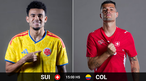 Colombia vs. Suiza EN VIVO: la Tricolor se juega el pase a los cuartos de final del Mundial 2026