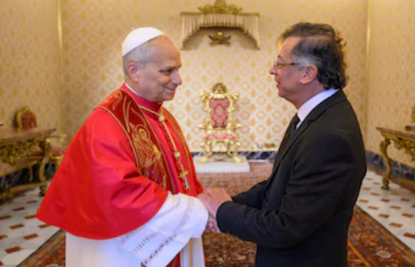 Gustavo Petro se reunió con el papa León XIV en el Vaticano: habló de la situación en Colombia y Latinoamérica