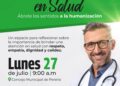 PEREIRA ABRIRÁ UN ESPACIO DE REFLEXIÓN SOBRE LA HUMANIZACIÓN EN LOS SERVICIOS DE SALUD