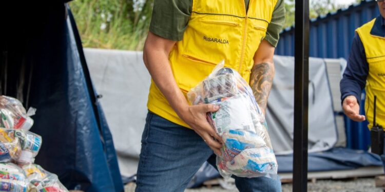 Risaralda mantiene distribución de ayudas humanitarias en los 14 municipios tras el sismo