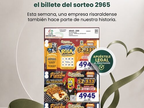 La Lotería del Risaralda continúa la planeación para poner al día sus sorteos