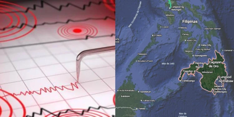 Fuerte terremoto de 6,3 sacude la isla de Mindanao en Filipinas, al sudeste de Asia, este miércoles 5 de agosto: epicentro, magnitud y detalles