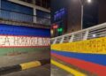 Vandalizan murales de los símbolos patrios con los que Cali se viste de gala para recibir posesión presidencial